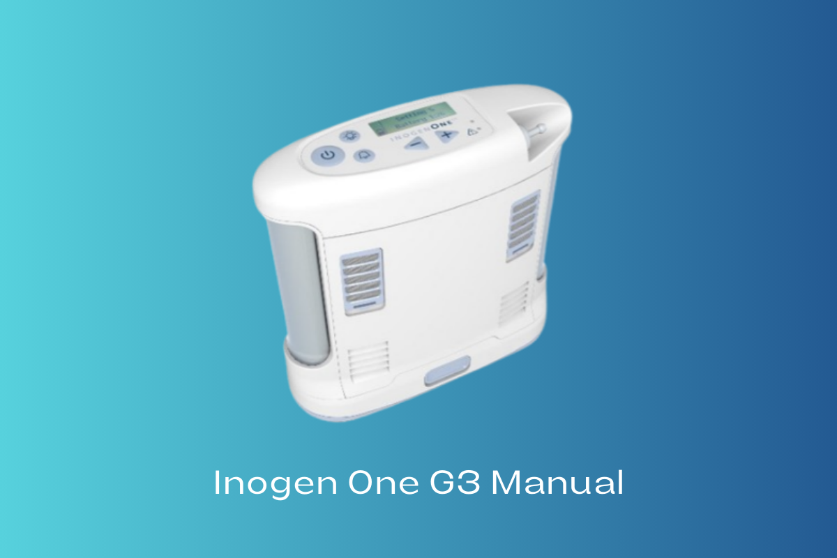 Inogen One G3 Manual Navigating Your Oxygen Therapy Device