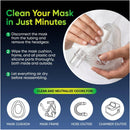 Load image into Gallery viewer, Main Clinic Supply CPAP Mask Cleaning Wipes – 150 Jumbo Count | Alcohol-Free, Unscented, Lint-Free CPAP Mask Wipes | 7" x 6" Cleaning Wipes for Masks, Cushions & Headgear