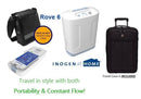 Load image into Gallery viewer, Ultimate Freedom Package - Inogen One Rove 6 Portable Oxygen Concentrator + Inogen At Home Oxygen Concentrator - Main Clinic Supply