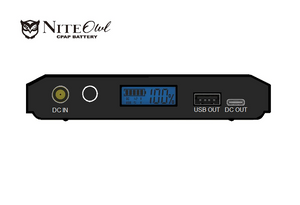 NiteOwl CPAP Battery Backup Power Supply and Travel CPAP Battery - Dual Battery - Main Clinic Supply