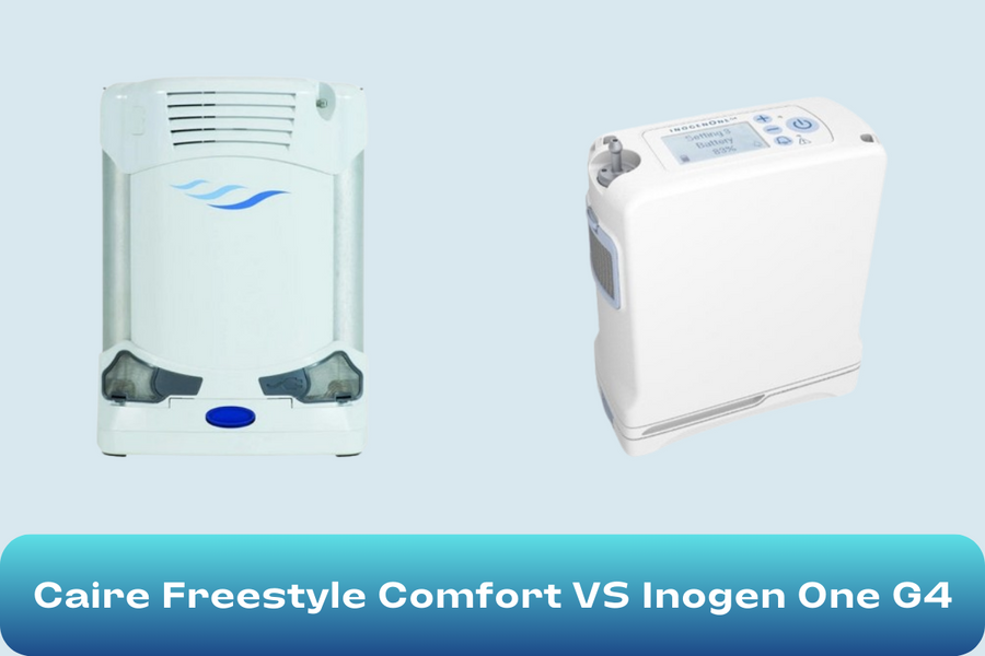 Comparación entre Caire Freestyle Comfort e Inogen One G4