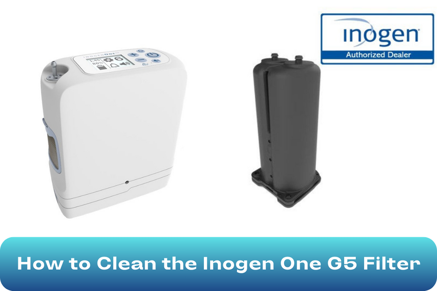 Cómo limpiar el filtro del Inogen One G5