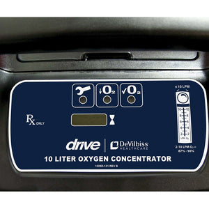 Drive DeVilbiss 10 Liter Compact Oxygen Concentrator - Main Clinic Supply