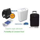 Load image into Gallery viewer, Inogen® Rove 6 Portable Oxygen Concentrator and Inogen At Home® Stationary Oxygen Concentrator Bundle - Main Clinic Supply
