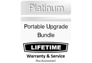 Platinum Portable Upgrade Bundle with LIFETIME Warranty & Service, FREE Large Battery, PLUS Lots of Accessories - Main Clinic Supply