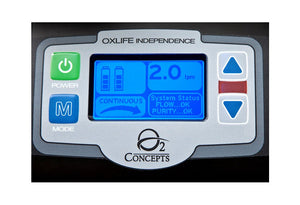 O2 Concepts OxLife Independence Portable Oxygen Concentrator - Main Clinic Supply